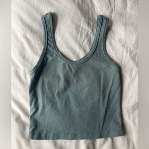 Jungmaven Sage Green Crop Tank